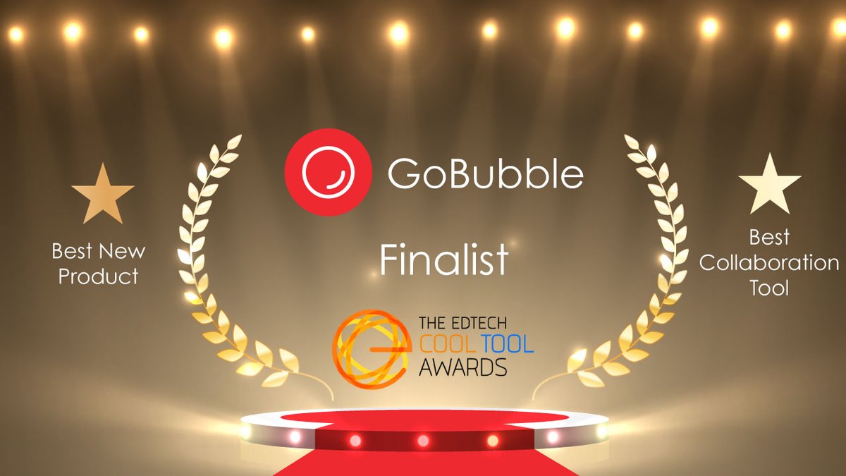 GoBubbleTeam's tweet photo. We're now officially twice as cool! https://t.co/KEpDXSj2YE has collected not one but two finalist titles in the prestigious EdTech Cool Tool Awards. Thank you to our community of students and teachers in +3500 registered schools @khda @Futureaccel https://t.co/HFu80l5aMb https://t.co/ZEx3YUvP1W