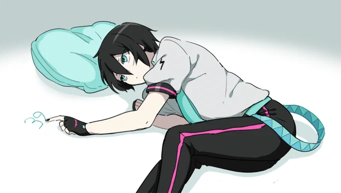 彼は今日非番らしい。
にしても、のんびりしすぎな気もするが。 