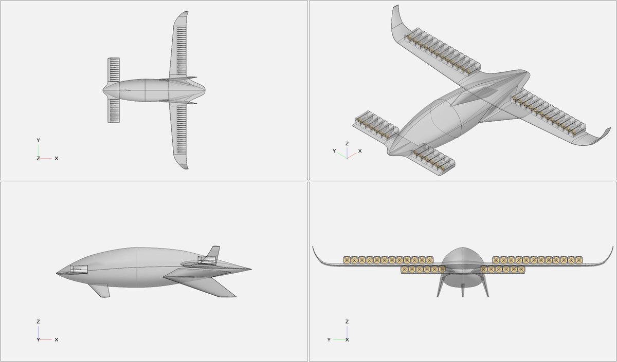 ian__villa's tweet photo. 👨🏻‍💻 I’ve recreated @Lilium's recent 7-seater concept using details from their recent announcements! You can download the @OpenVSP geometry here: https://t.co/mTHPYLuQzq
I still have some major concerns and reservations about aircraft following this quick side project [1/8] https://t.co/z2MBRYT0Js