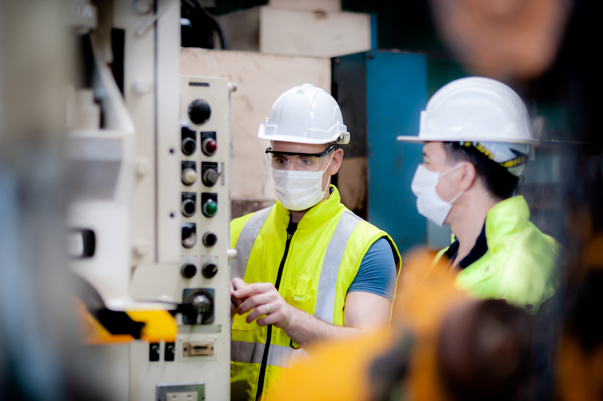 Atollogy's tweet photo. Check out our newest blog on OSHA’s National Emphasis Program and how Atollogy is using computer vision to help companies monitor social distancing practices, and improve operational efficiency! 
https://t.co/fOy2VWtwr8
#computervision #ArtificialIntelligence #SocialDistancing https://t.co/dMLnJ6a7Bk