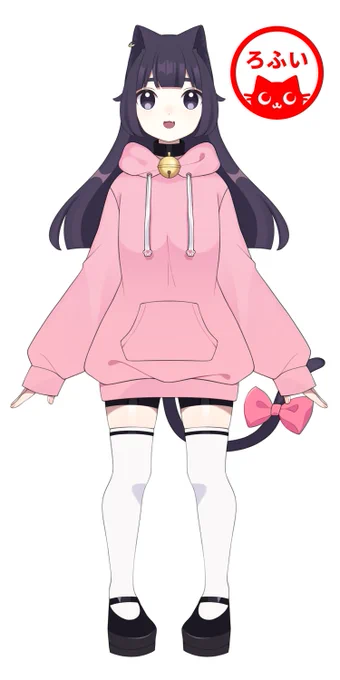 rohui's vtuber model and texture atlas 