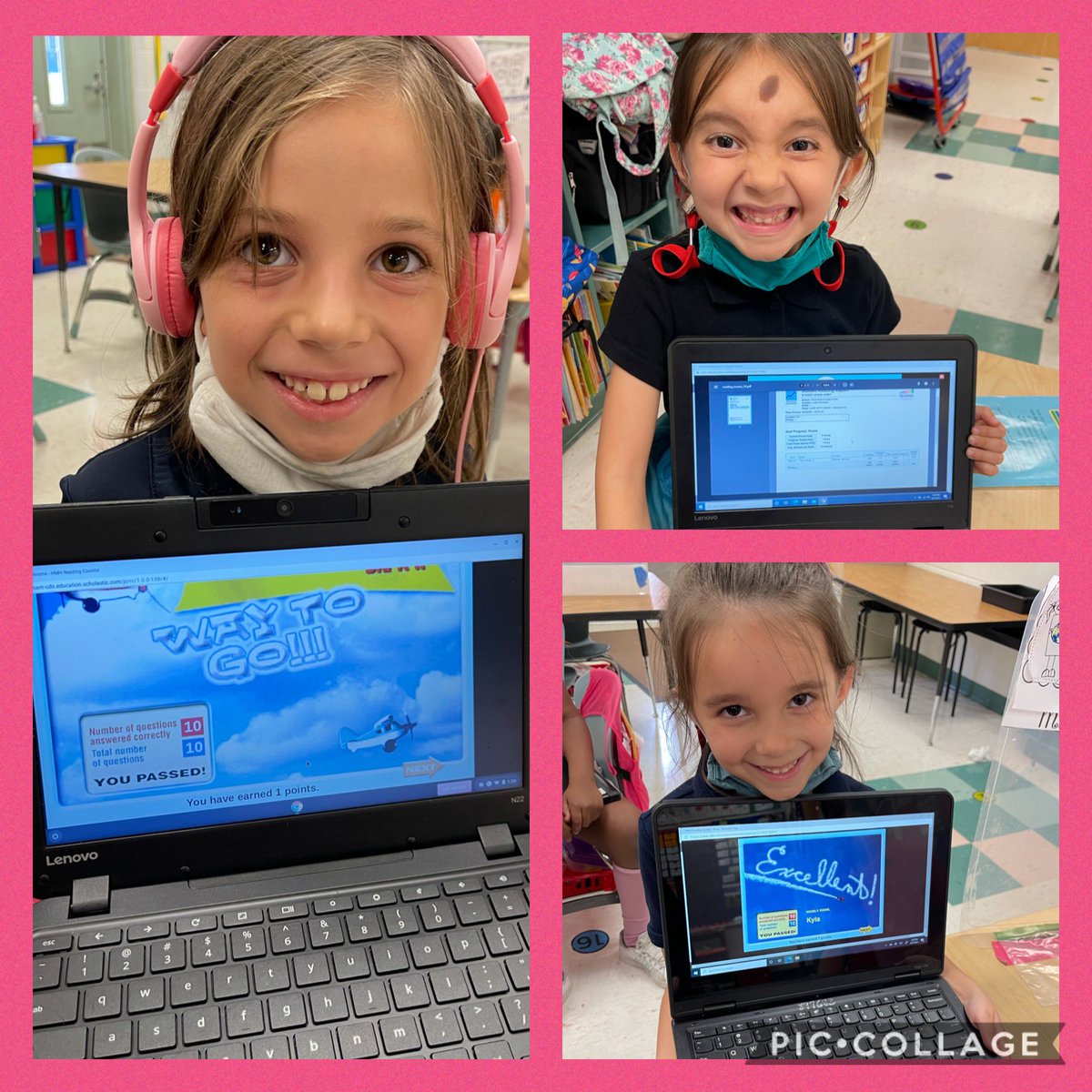 Kteacherrocks's tweet photo. We are rocking reading in first grade! 🥳 @freedomvolusia https://t.co/bCKKhGVQIE