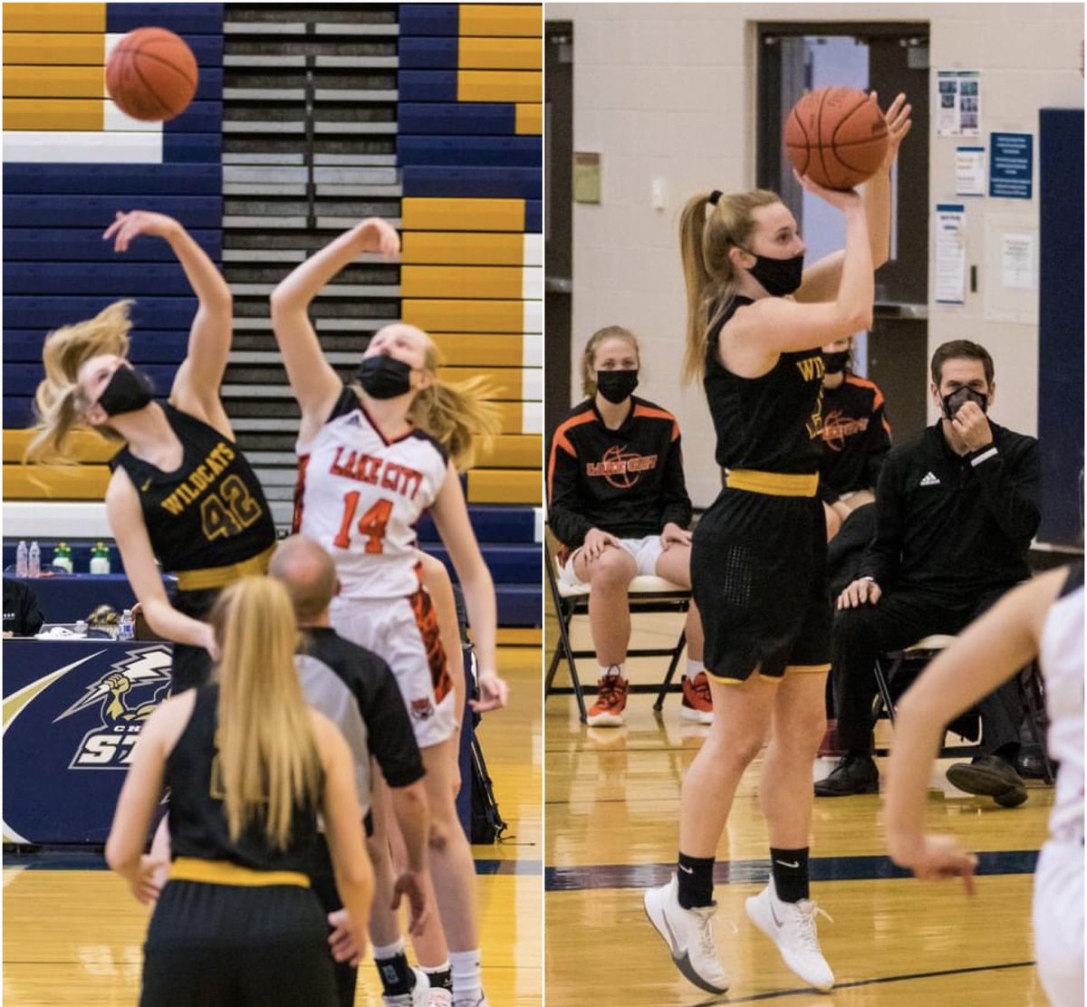 NLSschool345's tweet photo. Our Girls BB team defeated Lake City, 78-49, in the 1st round of the Class AA State Girls BB Tournament. They’ll play Providence Academy, April 6, at 5pm at the Target Center. Ticket info coming soon - game will be on KSTC Channel 45. #isd345 #NLSWildcats #BB #state #congrats https://t.co/6f2rsuX2O3