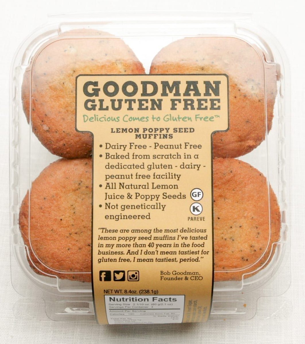 GoodmanBakery's tweet photo. #LemonPoppy #Muffins taste like spring. #GlutenFree
https://t.co/2MQHlvbzMH https://t.co/1pgOzSjRAV