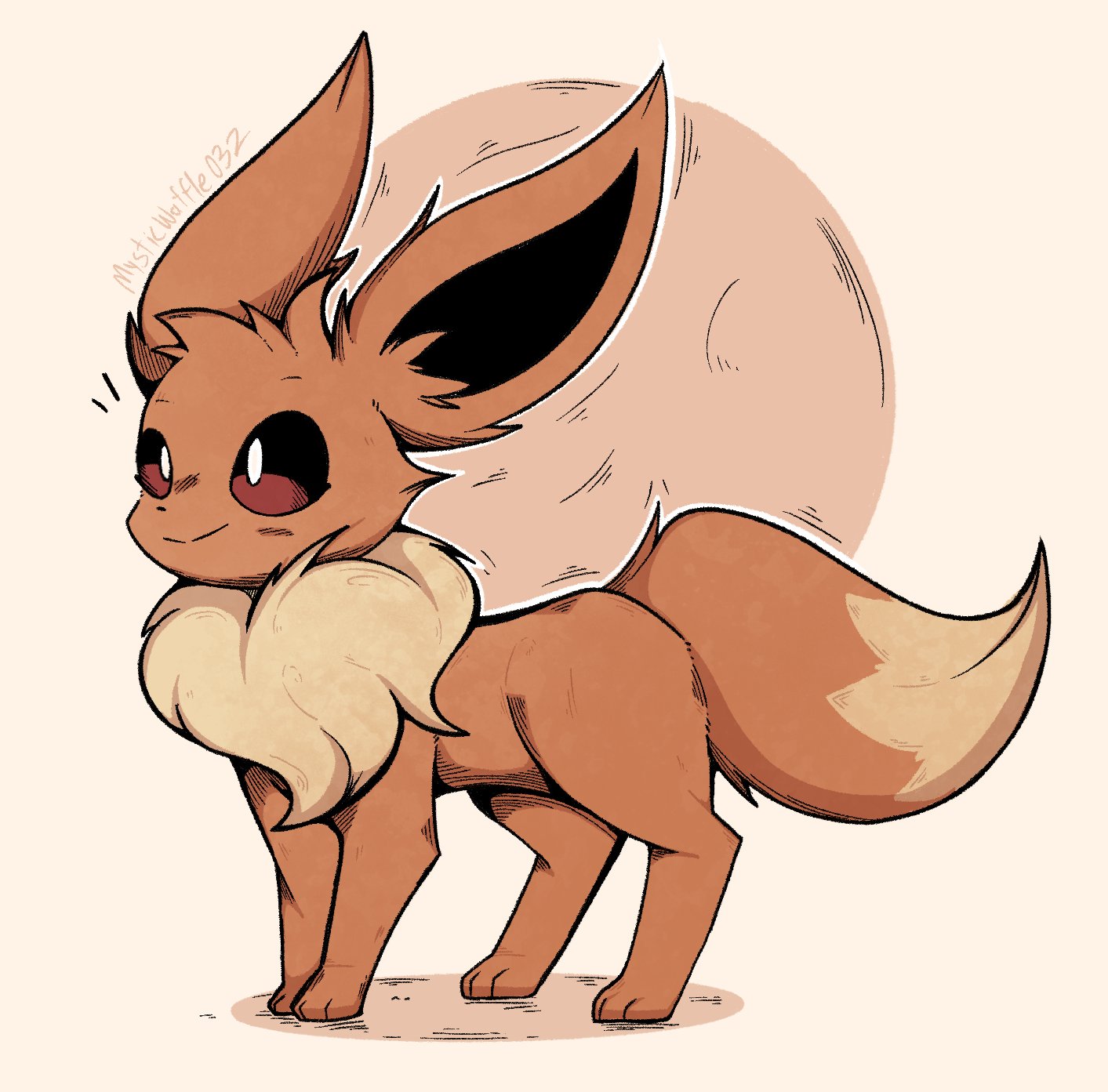 Eevee Drawing Normal type Pokémon are my favorite, along with bug types. 