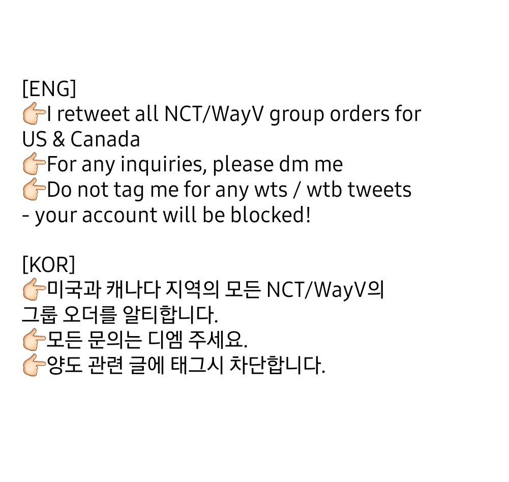 NCT USA & CAN G.O RT tweet media