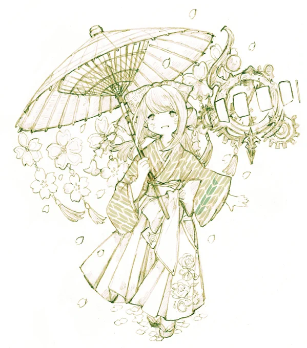 春の占い師の為の下書き 