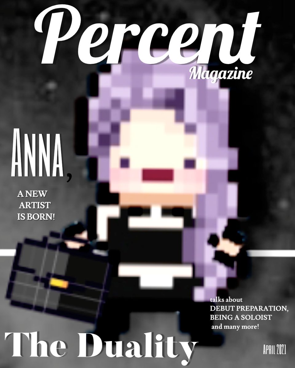 PERCENTMAG_MI's tweet photo. ANNA for PERCENT MAGAZINE

APRIL ISSUE VOLUME 1

THE DUALITY https://t.co/eCdcwfKuHG