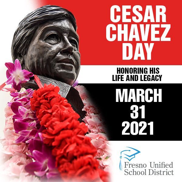 Today we honor and celebrate the birth and legacy of the civil rights activist and labor leader, Cesar Chavez. 

He dedicated his life’s work to improving the working and living conditions for farm workers. Happy Birthday, Cesar Chavez!