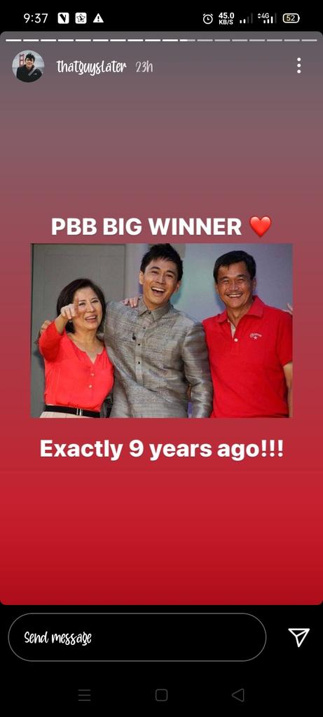 SLATERaddictsMi's tweet photo. Belated Happy Anniversary of being the PBB Unlimited Big Winner, our forever fave housemate ni Kuya @thatguySLATER 💕 We'll forever remember this moment! 🎉 https://t.co/XmbTsYDazs