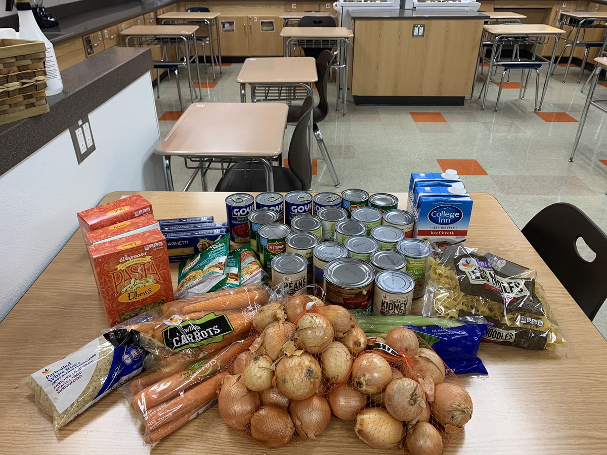 CBUnamiMS's tweet photo. Ms. Ericsson and the Soup Club worked to make homemade soup to donate to the Caring for Friends charity.  That’s the Warrior Way! #Unami https://t.co/y5tCIbruts