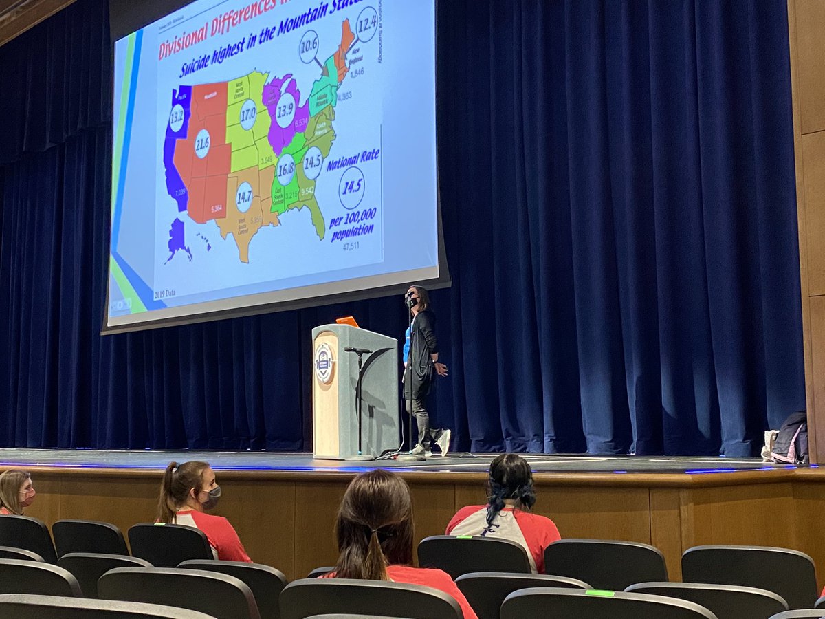 Mrs_Stickel's tweet photo. Thanks to Emily from @grantushope and @HopeSquadFHS members Jordyn, Grace, Harper and Adeline for welcoming Hope Squad nominees tonight. #MentalHealthMatters #SuicidePrevention @HopeSquads @KFHS_Perinovic @mr_dupler @KFHSPrincipal @KFHSFirebirds @DrHenn1227 https://t.co/VM2yqx7uVU