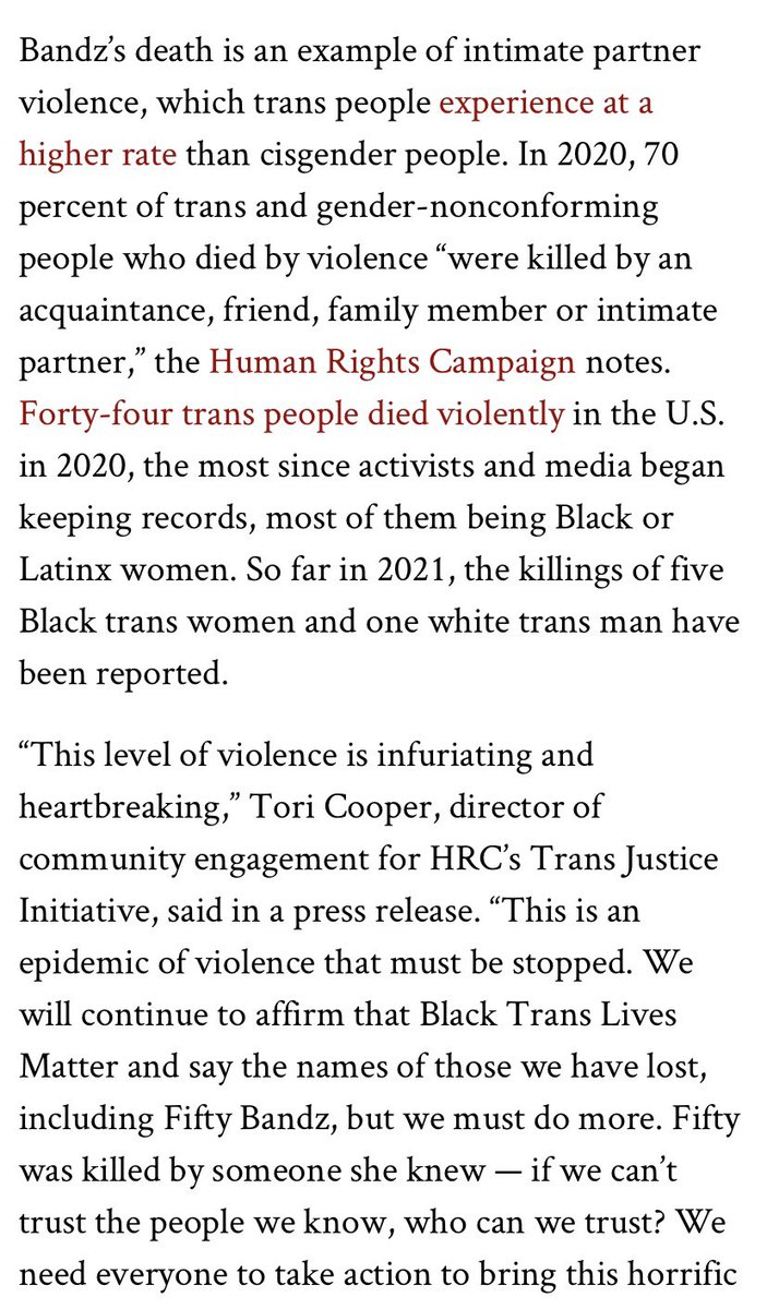 QueenVLion1's tweet photo. EST. 80% OF #BlackTransWomen ππINVOLVES GUNS. #FiftyBandz #AlexusBraxton #MerciMack #AngelHaynes #CourtneyEshayKey #TiyannaAlexander #DominiqueJackson #ChaeMeshiaSimms #BreeBlack #TatianaHall #SayTheirNames π #BlackTransLivesMatter #BlackLivesMatter https://t.co/f7FkuWoclR