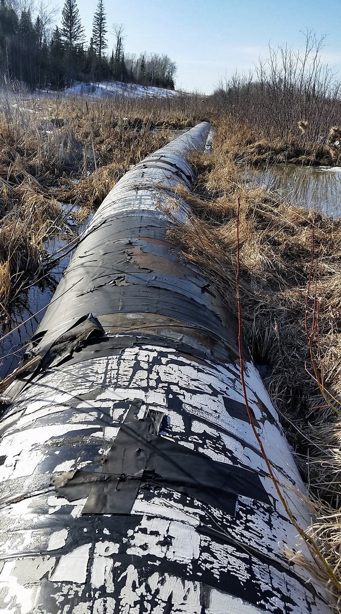 HonorTheEarth's tweet photo. @Enbridge 7-years of lawsuits is not working with the Tribes @Enbridge. Can you clean your current mess, and drop the expansion abandonment of current Line 3. You know the new 330 mile route that is crossing our wild rice water shed connections + 22 rivers is wrong. Just quit #StopLine3 https://t.co/Ypo5sQzh29