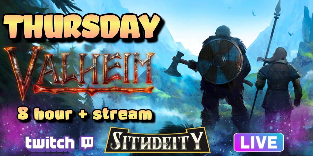 Sith_deity's tweet image. Weekend lineup is set❗CHECK IT OUT &amp;amp; drop a LIKE 💜
twitch.tv/sithdeity
❗APRIL WE ARE COMING AT YA❗
#SmallStreamersConnect
#LetsGrowStreams
#smallstreamer
@BlazedRTs
@sme_rt
@FMC_RTs
@PromoteAMGamers
@rtsmallstreams
@SupStreamers
@promo_streams @SpideyRTs @TwitchSharing