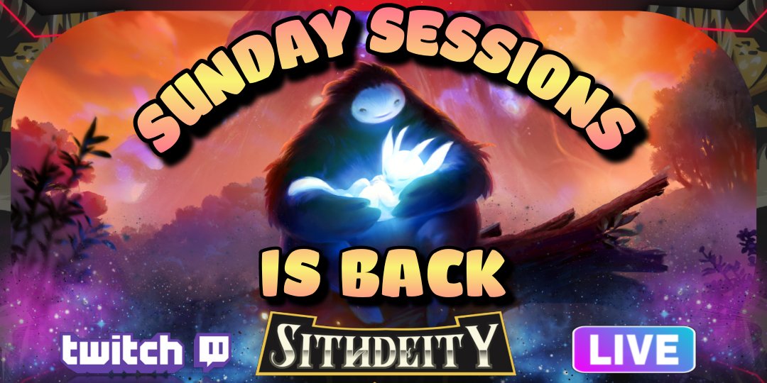 Sith_deity's tweet image. Weekend lineup is set❗CHECK IT OUT &amp;amp; drop a LIKE 💜
twitch.tv/sithdeity
❗APRIL WE ARE COMING AT YA❗
#SmallStreamersConnect
#LetsGrowStreams
#smallstreamer
@BlazedRTs
@sme_rt
@FMC_RTs
@PromoteAMGamers
@rtsmallstreams
@SupStreamers
@promo_streams @SpideyRTs @TwitchSharing