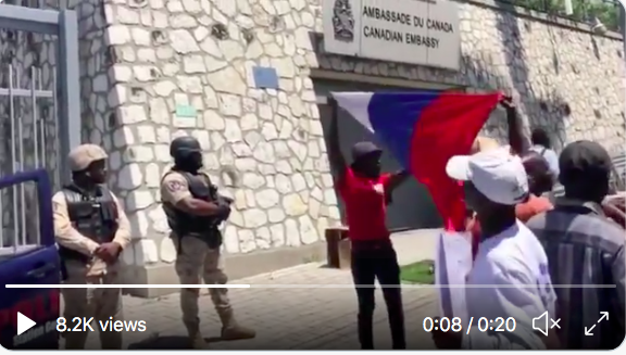 ForeignPoli_C's tweet photo. "The truth is Canada has repeatedly sided with oppressors of ordinary Haitians. They have many good reasons to hate our government." https://t.co/T8VrUoNf7J https://t.co/itajAZzU9u
