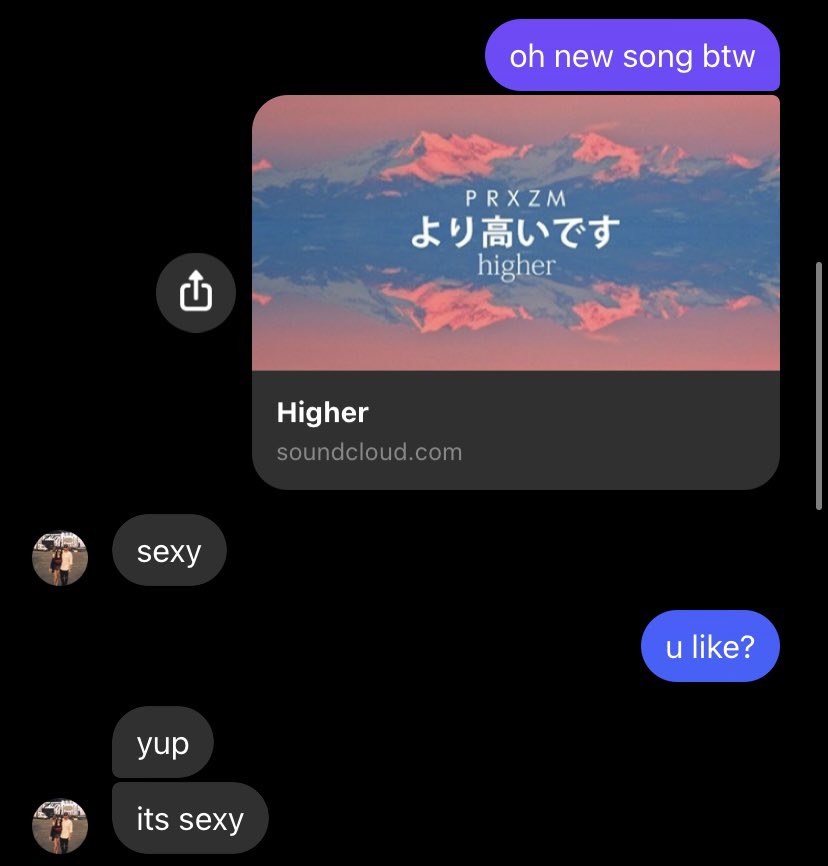 PRXZM_'s tweet photo. You’re 18 trying to get to know the industry and find a manager. One reaches out to you and is interested in your music but talks to you like this. What do you do? https://t.co/VFsUNNNGxa