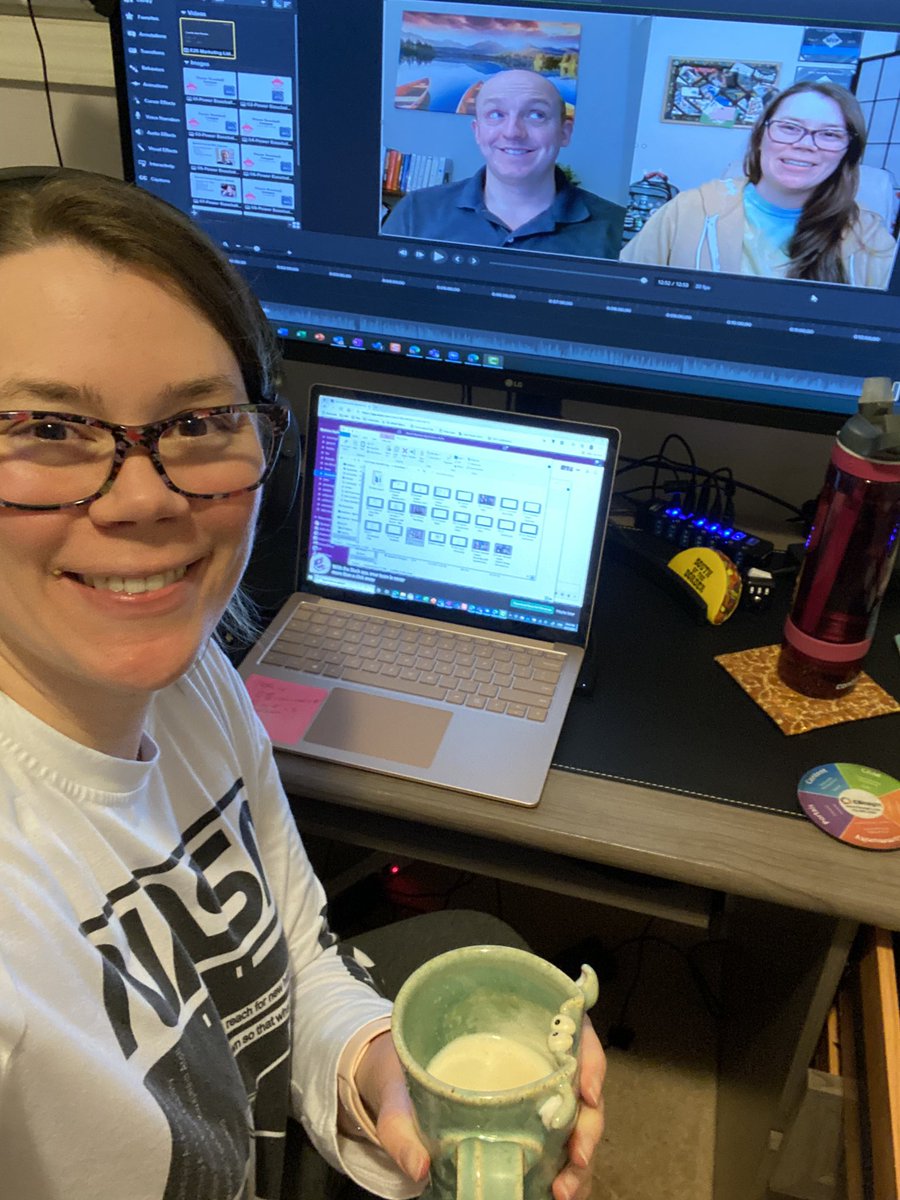 KylieKiser's tweet photo. Engaging in #MVPSummit all day and editing #PowerBaseballLeague all night! We learned some stuff this week (as usual 😉) and will have a new video out Friday. ⚾️⚾️⚾️ https://t.co/0kOZ09uktC