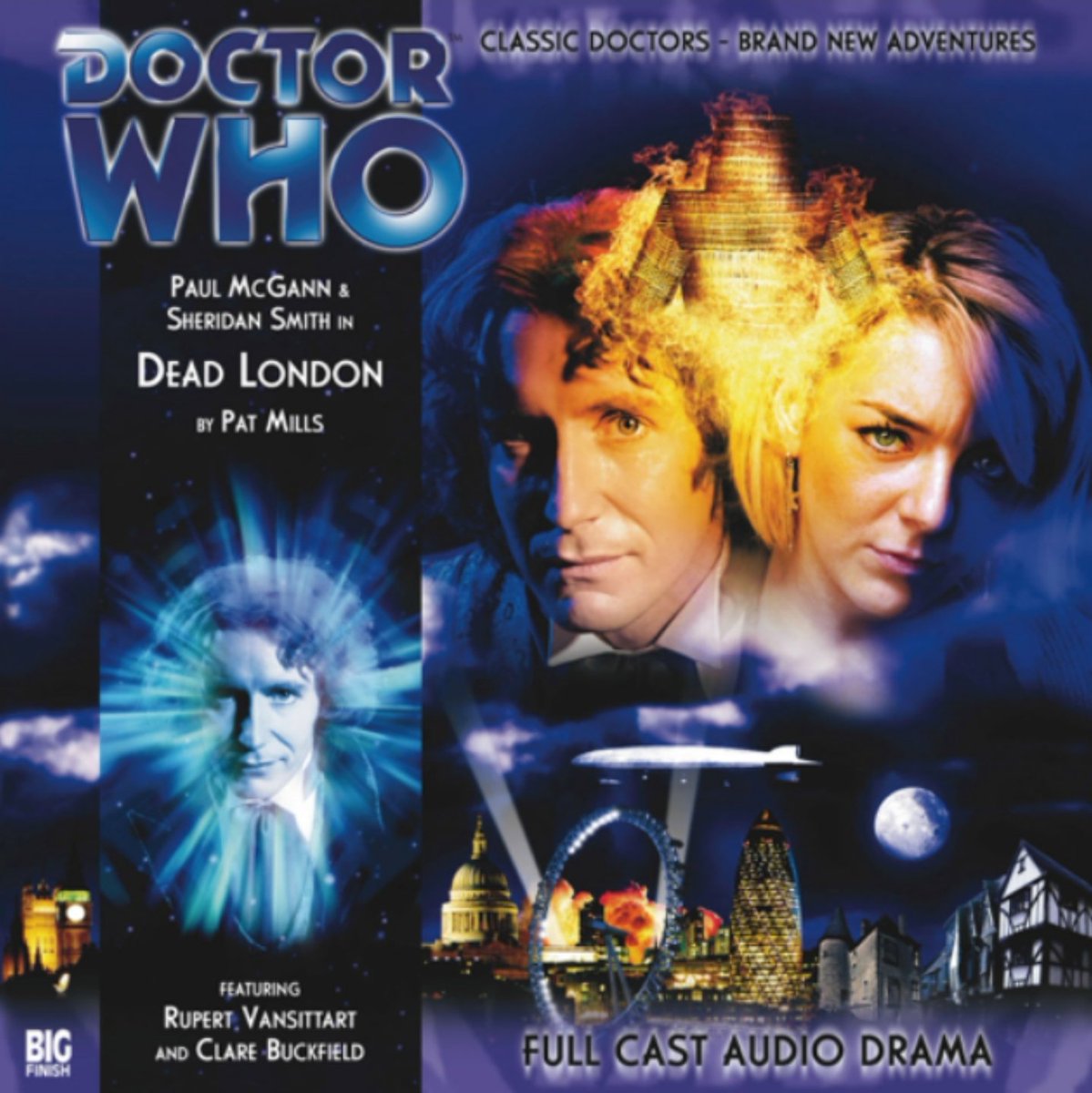 TheMetalWhovian's tweet photo. #DeadLondon is a fun mystery that I don't want to spoil any detail. Lucie is much cleverer after her prior experiences &amp; I'm excited for more #LucieBleedinMiller! 😁 #DoctorWho #8thDoctor #BigFinish https://t.co/tSkUv3Yhjx