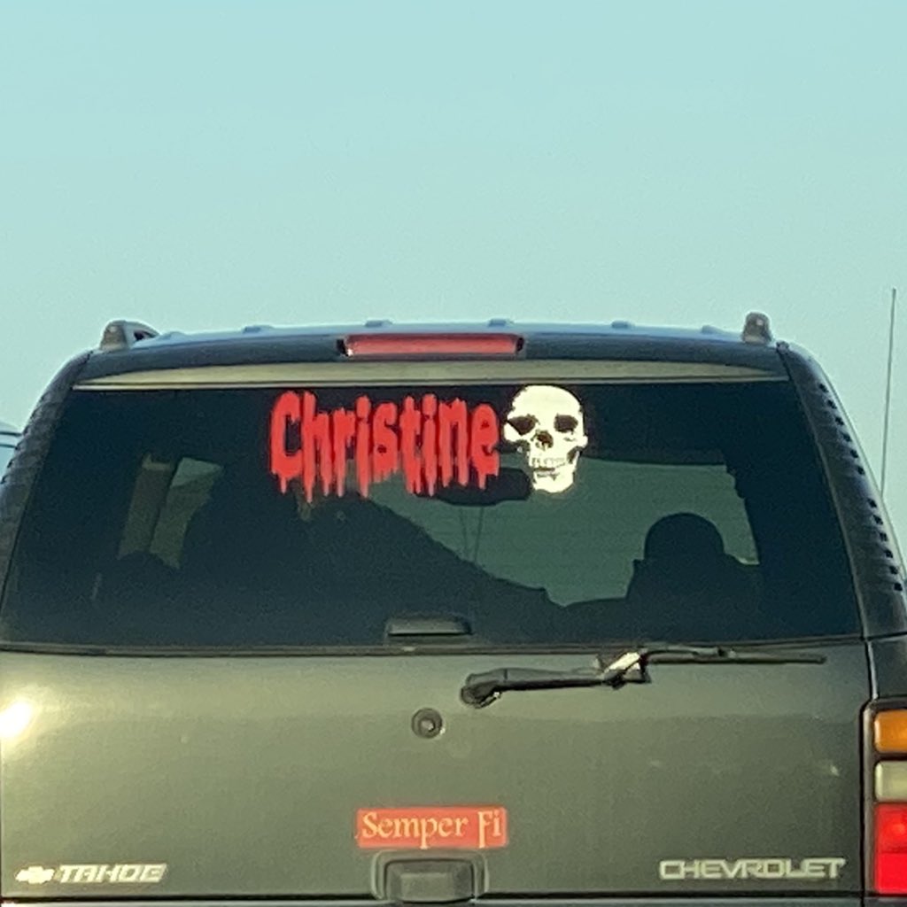 KayleySue's tweet photo. @ChristinaP saw ya on the highway today, lookin good! 👍 https://t.co/ccuWgGKQxv
