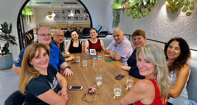 Some of our adult students enjoyed a casual local dinner after class on Tuesday night to wrap up the term. And what a lovely, enthusiastic bunch they are! Term 2 start dates: children and young adults - Monday 26 April. Adult Class - Tuesday 4 May.