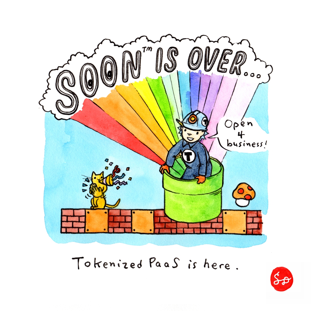 SatoshiDoodles's tweet photo. Congratulations on escaping SOON(tm) @Tokenized_com team 🎉 🥳👏👏👏

We've been imagining that doing things right (crossing t's, dotting i's, 🦆🦆🦆 in a row) takes time... https://t.co/RJSxZNtn9q