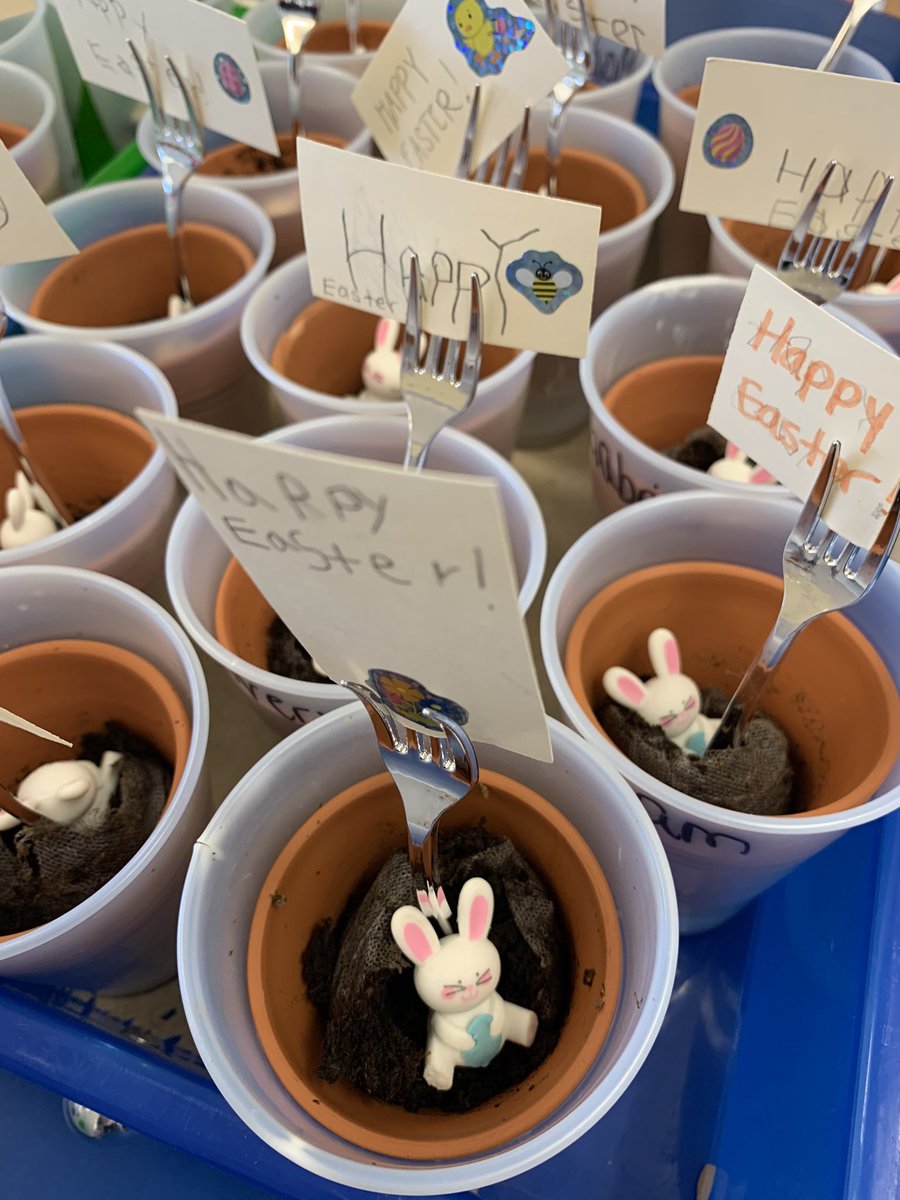 MsLCatania's tweet photo. Our Planting Unit is in full swing! 🌸The Kinders LOVED planting their own flowers for Easter. #KinderFun https://t.co/c0gQlpyQQB