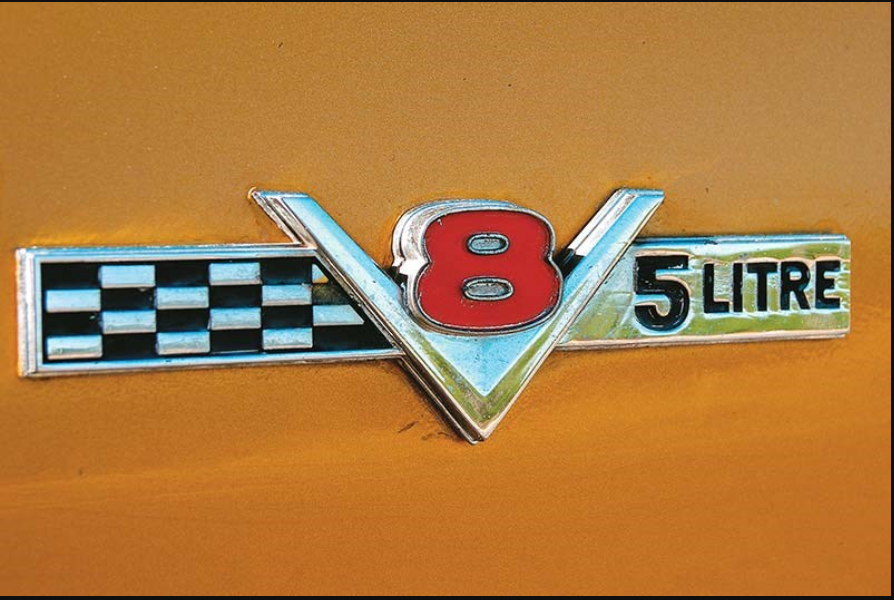 Same same but different: An original Chev SS 308 front-guard badge