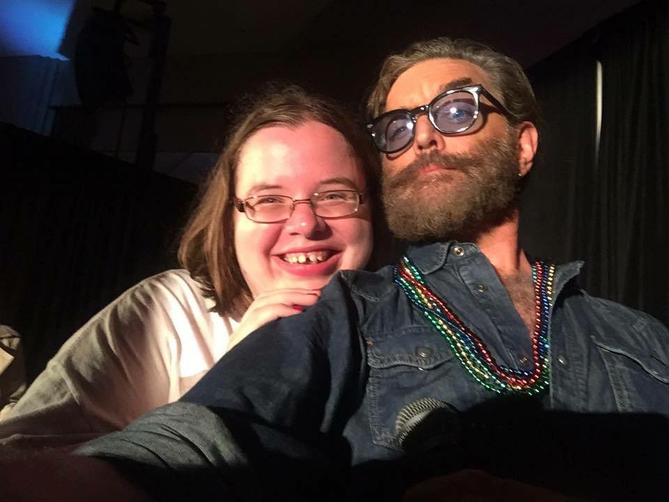 MionaShulesLove's tweet photo. Five years ago today, I got to meet the legend.
Instead of some witty, amazing thing, my first words to him were
“OMG I love you and I have ten photo ops with you tomorrow.”
🤦♀️
@Omundson #SuckItAckles #Kryptonite #kingsbeard https://t.co/GPYqfbtsjW