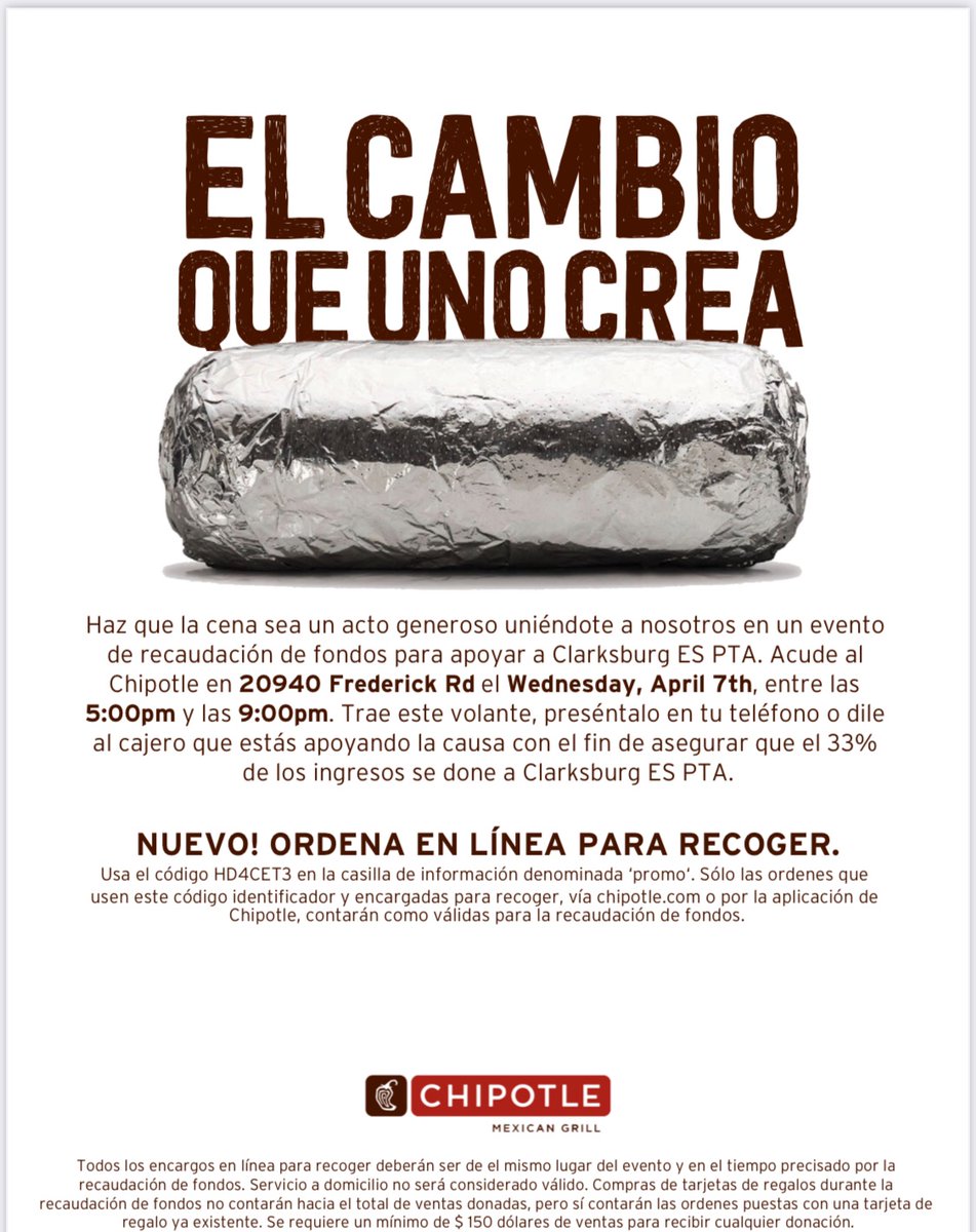 Clarksburg ES PTA tweet media