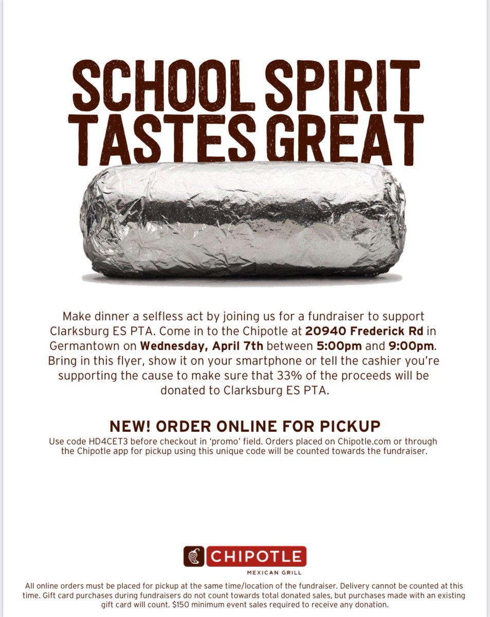 Clarksburg ES PTA tweet media