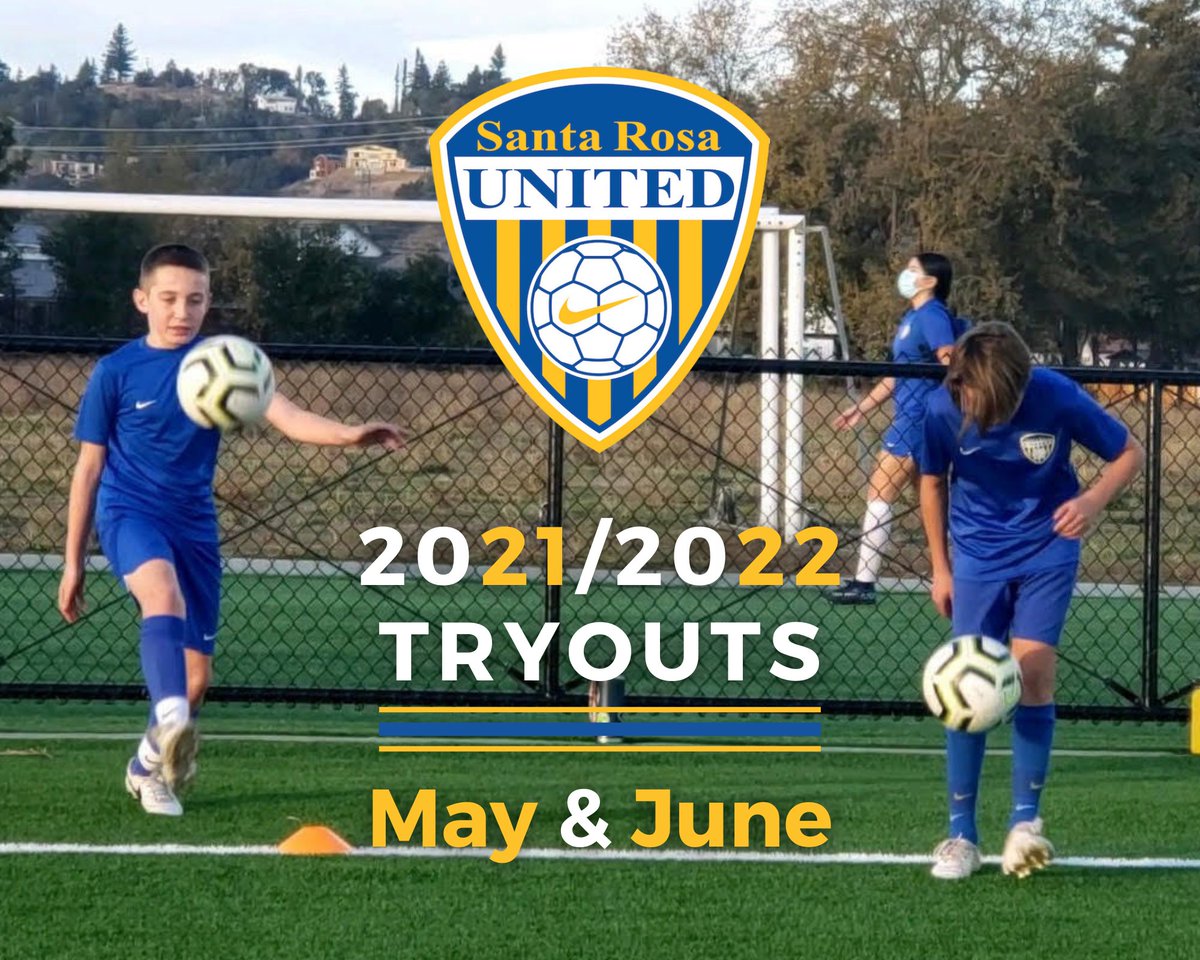 SantaRosaUnited's tweet photo. Our pre-registration for 21-22 season in now open.  We encourage ALL NEW Players to register today by visiting our website https://t.co/sBNWQsaBVS and register today! https://t.co/udVBlHvHFb