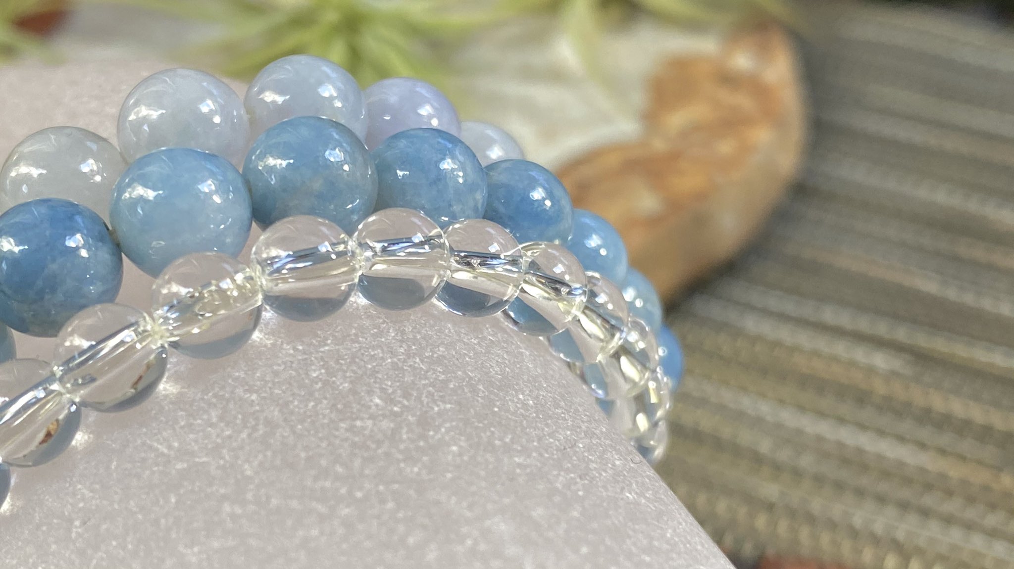 糸魚川翡翠　青翡翠　ブレスレット 珍品】糸魚川翡翠 ブレスレット 青翡翠 1点もの 国産 12mm｜郡山