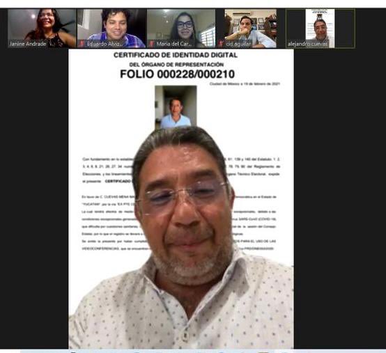ConsejoInaip's tweet photo. Nos reunimos con el Diputado Alejandro Cuevas, presidente de la Comisión de Vigilancia de la Cuenta Pública y Transparencia del @CongresoYucatan para hablar de los retos y avances legislativos en la materia. https://t.co/sBqRFOUQRZ