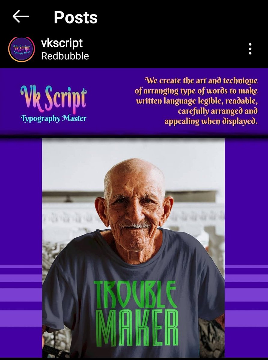 vkdezine's tweet photo. Follow me on @instagram
https://t.co/26oJplfHIS
*
#NewPage #InstagramPost #f4f #FollowMe #Instagram #viral #VkScript #ontariolockdown #redbubble https://t.co/WuyxBCJYVK