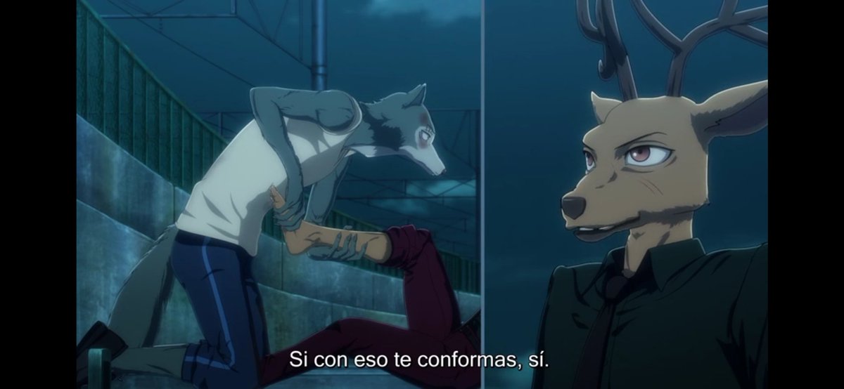 Skleeok's tweet photo. Momentos del anime con pj heteros, que heteros, heteros no son. https://t.co/QryCkswrZw