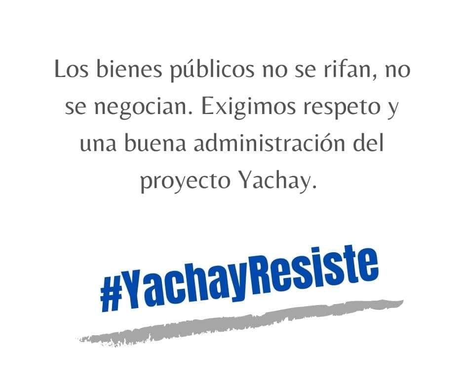 #YachayResiste