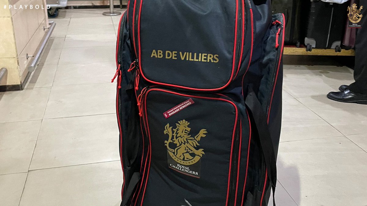 BREAKING THE INTERNET : 

The spaceship has landed! 🚀 

AB de Villiers has joined the RCB bubble in Chennai. 👽

#PlayBold #WeAreChallengers #IPL2021 #AllInForAB
