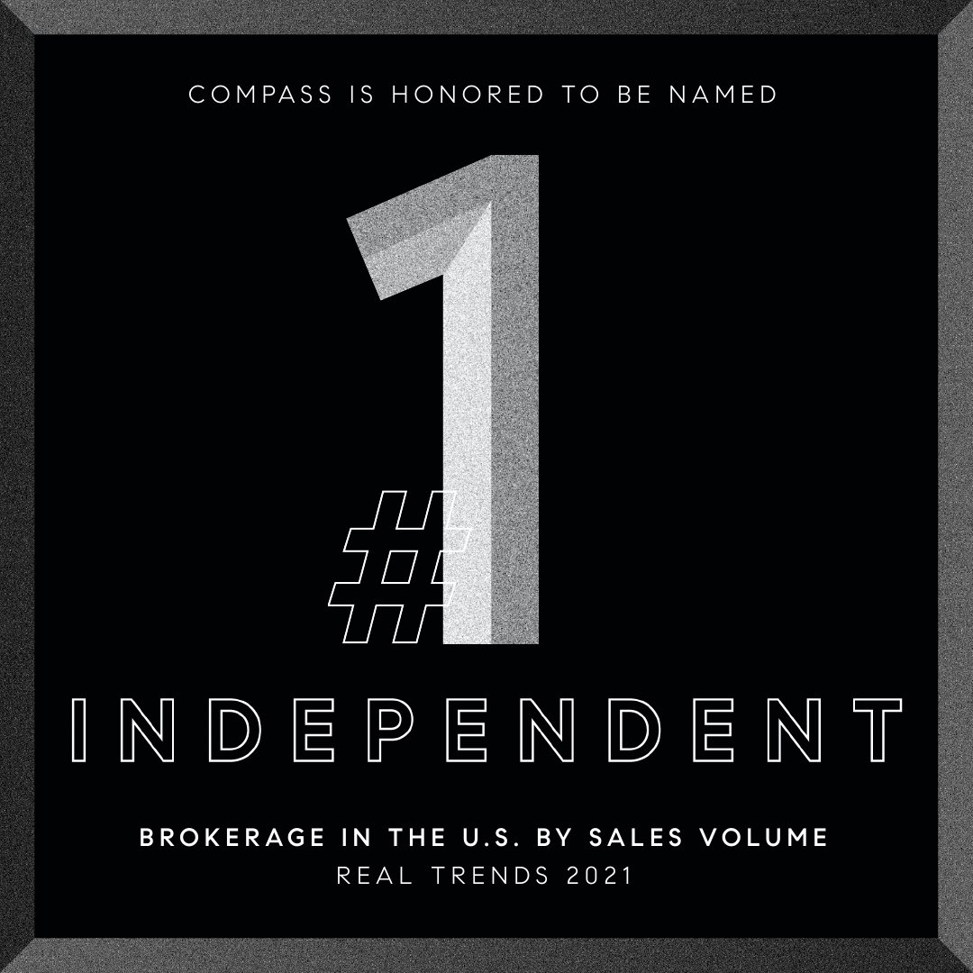 maurashort's tweet photo. Honored to announce as a founding agent, that Compass has been named the #1 independent and #2 overall brokerage in the U.S. by sales volume. It's great to see that our efforts made this achievement a reality nationwide! 
#compassrealestate #maurashortrealestate #foundingagent https://t.co/68PkUin2la