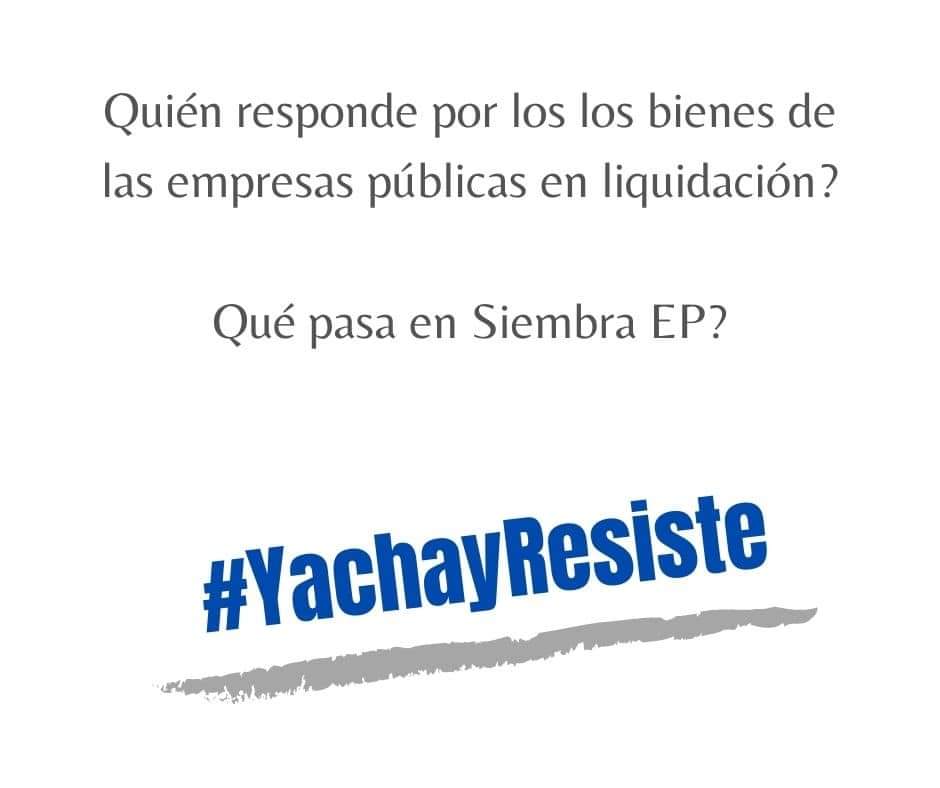 #YachayResiste <a href="/EduSuperiorEc/">Viceministerio de Educación Superior</a> <a href="/SiembraEP/">Empresa Pública Siembra</a> <a href="/goberimbabura/">Gobernación Imbabura</a>