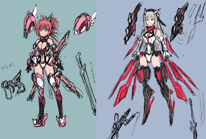 [四月] 桃園愛七&amp;朱峰切乃、プラモデル化決定! [一日] 