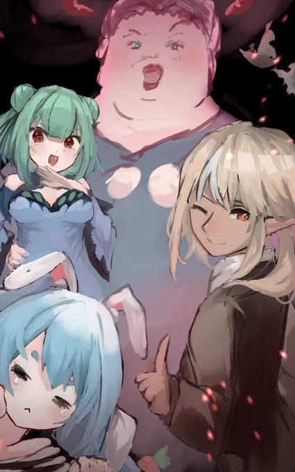 ホロライブオルタナティブ新章
#ノエラート #ぺこらーと #しらぬえ #絵クロマンサー #勝手にホロメンオルタナティブ 