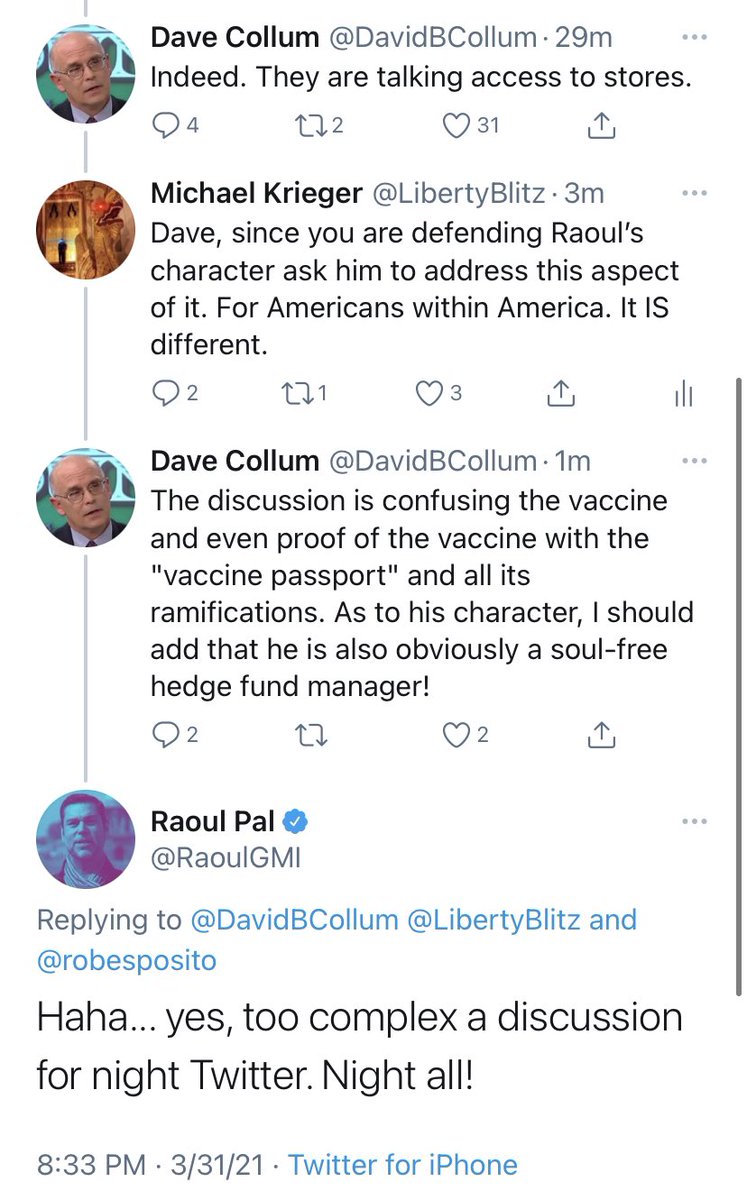 LibertyBlitz's tweet photo. I should have called him out way earlier but @RaoulGMI is a dishonest windbag.

Made a foolish comment and then snuck out while avoiding all dialogue with me.

“When someone shows you who they are believe them the first time.” Bad guy. https://t.co/Wu4phzuQf2
