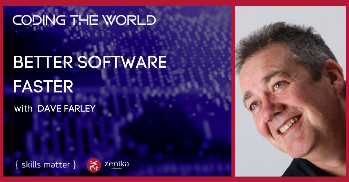 ZenikaSG's tweet photo. Learn the principles and practical applications of #ContinuousDelivery and #DevOps this April with Dave Farley.
This course is a part of #CodingtheWorld- A training series co-organised by Zenika X @skillsmatter / @yow_conf Collaboration.
Learn More: https://t.co/fmyaluJozm https://t.co/qNts7I9CwM