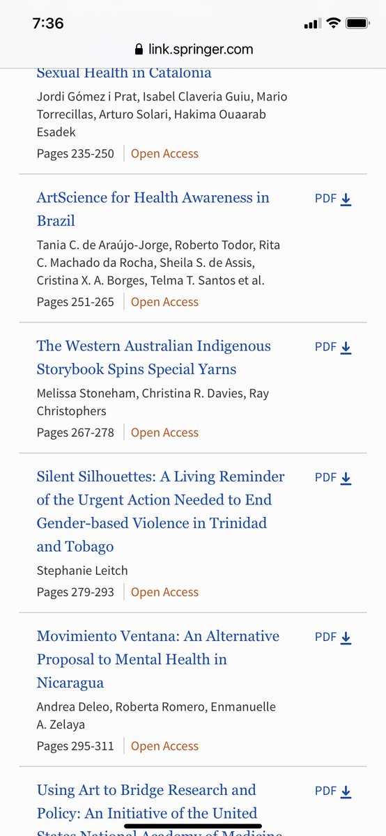 The West Australian Indigenous Storybook is a great initiative. We have now published a chapter about it in Arts &amp; Health Promotion that was released today! You can download it here- link.springer.com/book/10.1007/9… Thanks to my co-authors <a href="/DrCDavies/">Christina Davies</a> &amp; Ray from <a href="/NirrumbukEHS/">Nirrumbuk EH&Service</a> <a href="/HealthwayWA/">Healthway</a>
