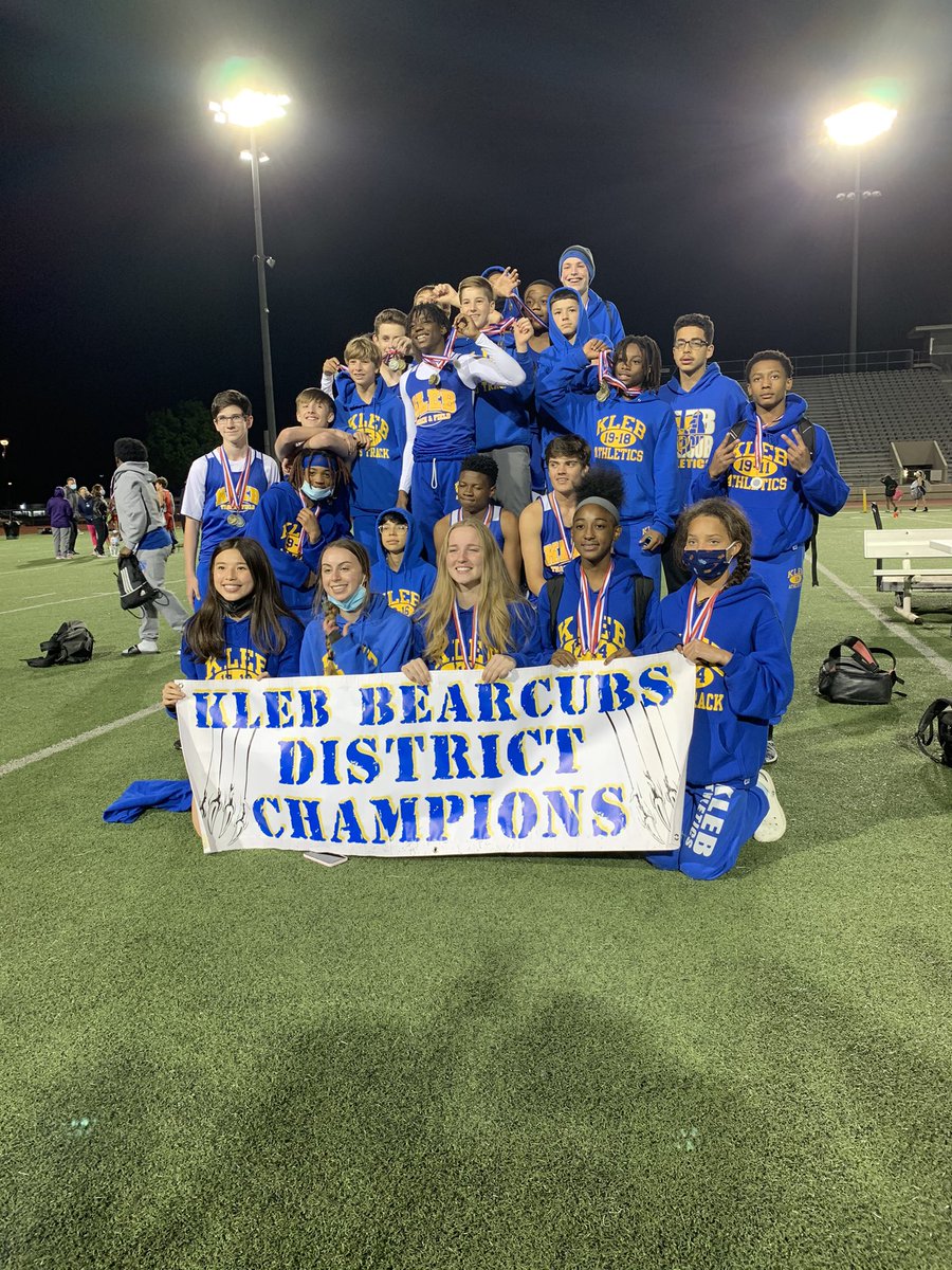 That’s a wrap! Incredible Season Ladies and Gentlemen, 3 out of 4 teams finished district champs and every athlete made huge gains! You guys made us so proud tonight! <a href="/KlebBoys/">Kleb Boys Athletics</a> <a href="/KlebLadyCubs/">Kleb Girls Athletics</a> <a href="/KlebKISD/">Kleb Intermediate</a>