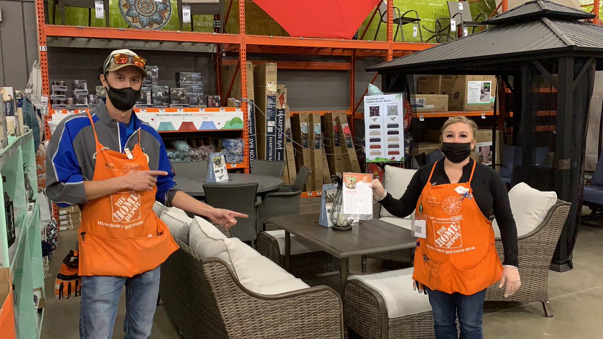 Thank you so much Michelle for helping out in D28 and making the patio laydown look amazing!!!