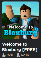 Bloxburg [FREE] - Roblox