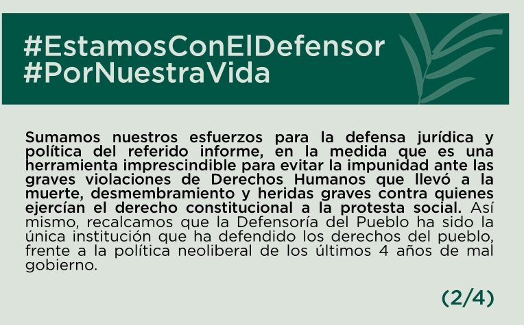 joseelias84's tweet photo. @JuridicaPopular @DEFENSORIAEC @freddcarrion No es coincidencia que tanto @FFAAECUADOR, @PoliciaEcuador y @lacamaradequito rechacen el informe acerca de la violación sistemática de #DDHH, de la @DefensoriaEc sobre #Octubre2019. ¿A qué intereses responden?#VidasOMercado #EstamosConElDefensor #PorNuestraVida 🗯💥💫💭💫 https://t.co/wl9dPXkH5O